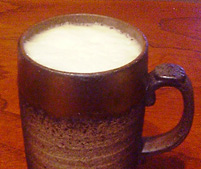 泡立ちビールジョッキの泡