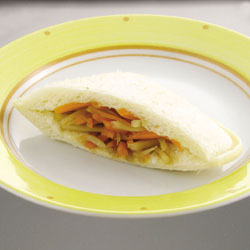 サンドでパンだできんぴらサンド