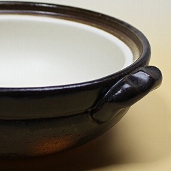 【日本製】萬古焼土鍋・伊賀の里6号(一人用)