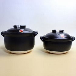 日本製 ごはん鍋 炊飯鍋 萬古焼 二重蓋
